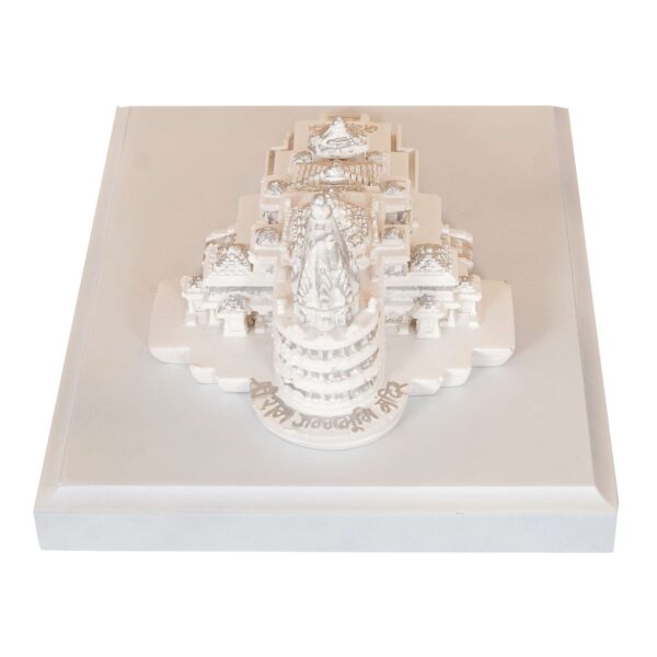 Resin Ram Mandir Ayodhya Model Authentic Design Ideal for Home Temple, Home Decor & Gifts (White) - Image 3